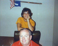 Kelley Thompson and Mr. Phil Anthony, 1979
