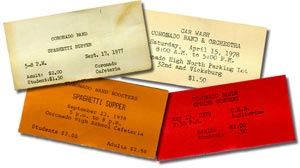 Spaghetti supper fundraiser tickets